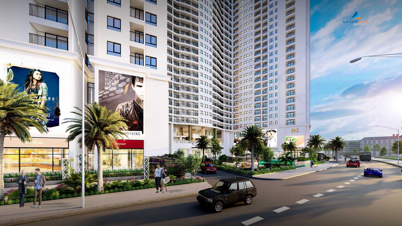 Tiện ích căn hộ Tecco Diamond - Khu thương mại Shophouse