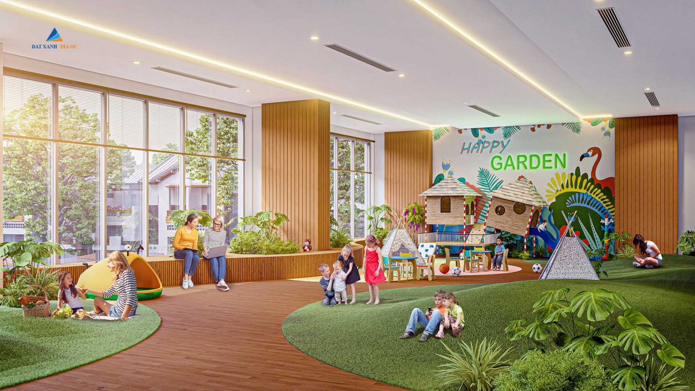 Tiện ích căn hộ Tecco Diamond - Khu vui trơi trẻ em trong nhà